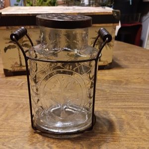 Vintage Glass Container